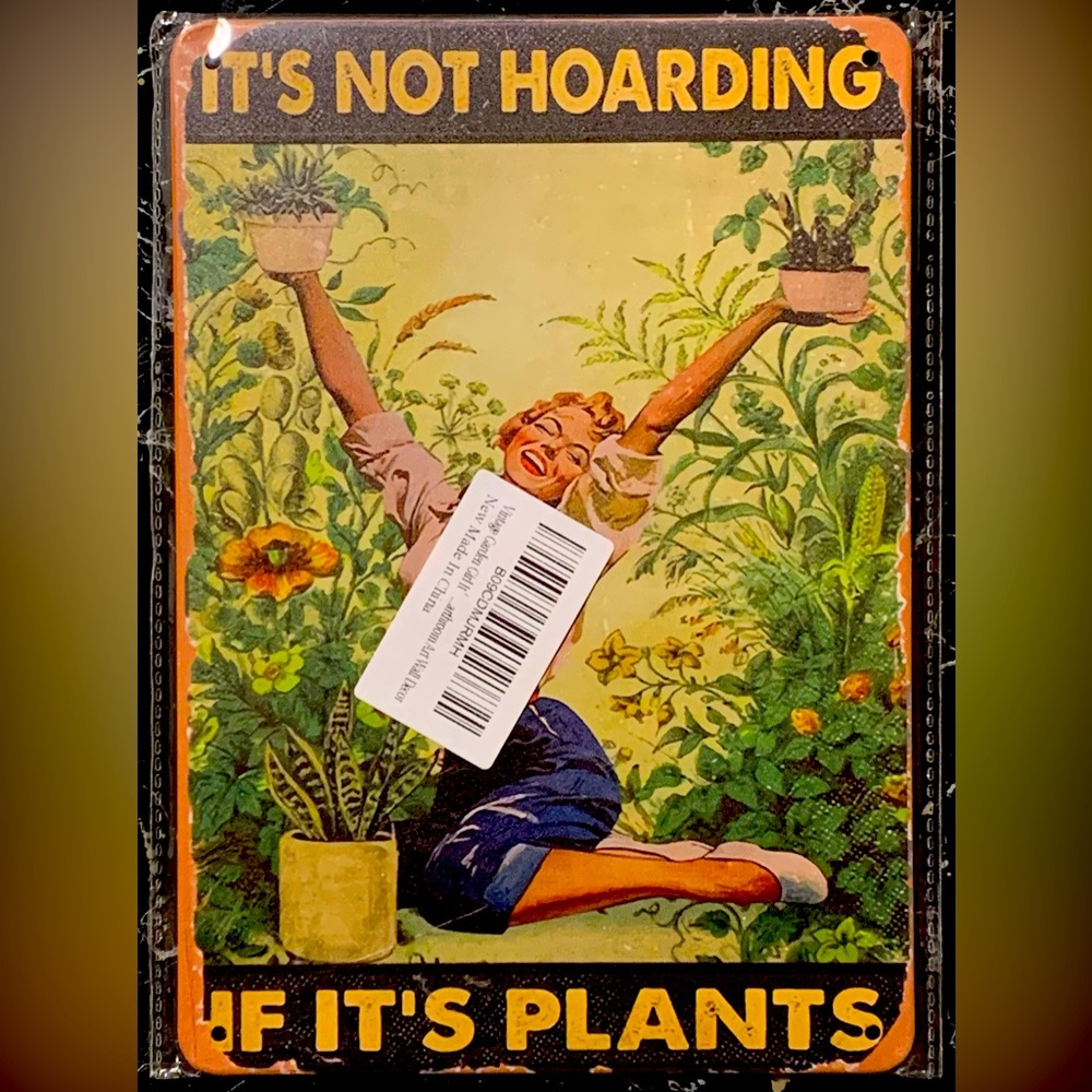Vintage garden girl “ wall decor “